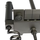 Душевая система ZEIN Z3685, верхняя и ручная лейка, ПВХ шланг, гигиенический набор, графит - Фото 17