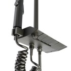 Душевая система ZEIN Z3685, верхняя и ручная лейка, ПВХ шланг, гигиенический набор, графит - Фото 18