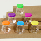 Банка для хранения «Грани», с крышкой, пластиковая ёмкость, основа для творчества и декора, размер — 6×5×5 см, цвета МИКС - Фото 3