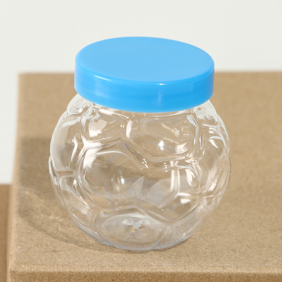 Банка для хранения «Рельефная», с крышкой, пластиковая ёмкость, основа для творчества и декора, размер — 5×5×5 см, цвета МИКС