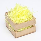 Наполнитель тишью, лимонный неон, 50 г - Фото 2