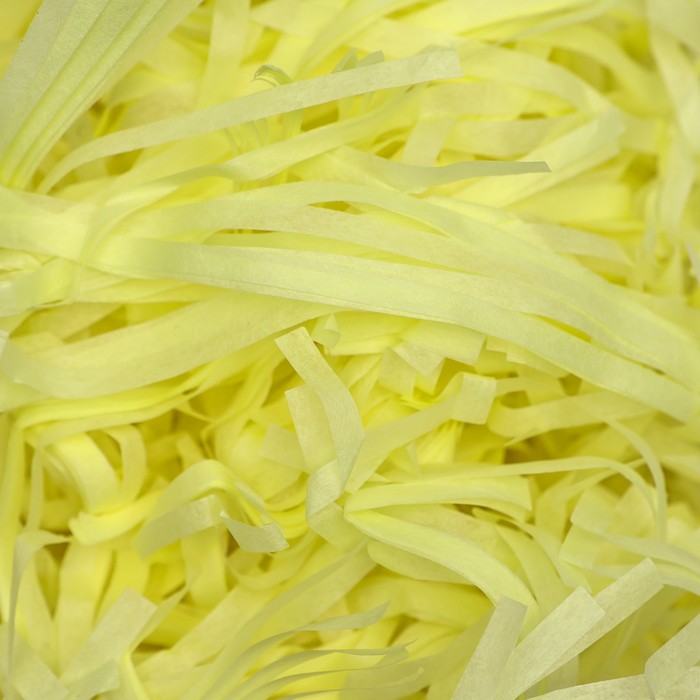 Наполнитель тишью, лимонный неон, 50 г - Фото 1