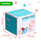 Каталка на верёвочке «Улиточка», световые эффекты, цвета МИКС - Фото 6