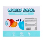 Каталка на верёвочке «Улиточка», световые эффекты, цвета МИКС - Фото 10