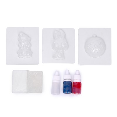 УЦЕНКА Мыло своими руками на новый год «Северное сияние», набор для мыловарения