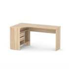 Стол компьютерный «СПм - 25», угол левый, 2 ящика, 1450×810×740 мм, цвет дуб сонома - Фото 3