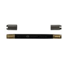 Удлинитель-держатель двусторонний с резьбовой цангой для карандашей диаметром 7-7.8мм/8-8.8 мм (для цветных, пастельных, чёрнографитных, акварельных и косметических карандашей), металлический - фото 23596954