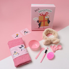 Набор подарочный «Этель. Бандероль», полотенце, повязка на голову - Фото 2