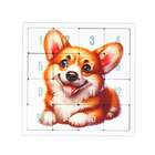 Головоломка "Пятнашки. Корги", логическая настольная игра, 22х22 см - Фото 2