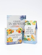 Подарочный набор «Следуй за мечтой»: чай чёрный с апельсином 50 г, печенье с предсказаниями 48 г (8 шт. × 6 г)., ежедневник 80 листов - Фото 2