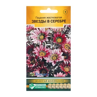 Семена цветов гацания жестковатая «Звезды в серебре», 5 шт.