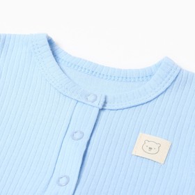 Боди Крошка Я BASIC LINE, рост 80-86 см, голубой