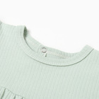 Платье и повязка Крошка, Я BASIC LINE, рост 62-68 см, зеленый - Фото 2