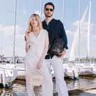 Сумка женская 25*12*20, открытый верх, белый - фото 808917001