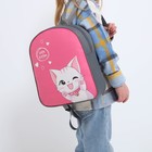 Рюкзак детский текстильный "Милый котик",28*24,5*8 см - Фото 10