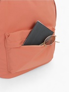 Рюкзак школьный на молнии, с карманами, однотонный, размер 29×14×39 см, персиковый 10188995