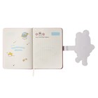 Записная книжка подарочная, А6, 100 листов, цветной блок, с фигурным хлястиком, обложка пвх, "Аниме", МИКС - фото 23597935