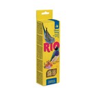 RIO Палочки для волнистых попугаев и экзотов с медом, 2 х 40 г - Фото 1
