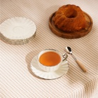 Чайная пара фарфоровая SL Home «Гарда», 2 предмета: чашка 200 мл, блюдце d=15 см, белая - Фото 5