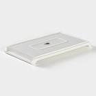 Блюдо для подачи BellaTenero, 25.5×14.5×2.3 см, с бамбуковой вставкой, фарфор, белое - Фото 7