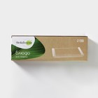 Блюдо для подачи BellaTenero, 29.5×9×2.3 см, с бамбуковой вставкой, фарфор, белое - Фото 9