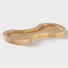 Салфетница BellaTenero, 14×7×10 см, на бамбуковой подставке, керамика, белая - Фото 6