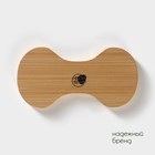 Салфетница BellaTenero, 14×7×10 см, на бамбуковой подставке, керамика, белая - Фото 7