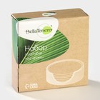 Подставки под кружки BellaTenero, d=10.8 см, набор 4 шт., на фарфоровой подставке, бамбук - Фото 10