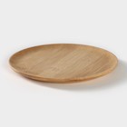 Супница BellaTenero, 450 мл, 15×11.5×7.5 см, с ложкой, на бамбуковой подставке, фарфор, белая - Фото 11