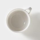 Супница BellaTenero, 450 мл, 15×11.5×7.5 см, с ложкой, на бамбуковой подставке, фарфор, белая - Фото 6