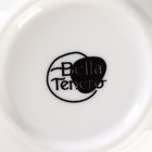 Супница BellaTenero, 450 мл, 15×11.5×7.5 см, с ложкой, на бамбуковой подставке, фарфор, белая - Фото 10