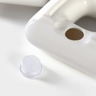 Набор для специй на бамбуковой подставке BellaTenero, 3 предмета: солонка 60 мл, перечница 60 мл, подставка, фарфор, белый - Фото 6