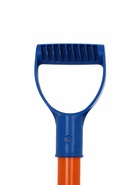 Лопата для уборки снега, автомобильная, пластиковый ковш 300×260 мм, оцинкованная планка, металлический черенок, с ручкой, Greengo - Фото 11