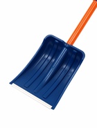 Лопата для уборки снега, автомобильная, пластиковый ковш 300×260 мм, оцинкованная планка, металлический черенок, с ручкой, Greengo - Фото 10