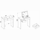 Стол раскладной «СП – 22», 724×356×740(1080) мм, цвет дуб сонома - Фото 5