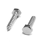 Шуруп-болт ТУНДРА, сантехнический, оцинкованный, DIN 571, М6×30 мм, 4.8 - 5 кг - Фото 3