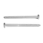 Шуруп-болт ТУНДРА, сантехнический, оцинкованный, DIN 571, М10х140 мм, 4,8 - 5 кг - Фото 2