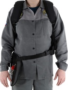 Ремень для триммера ТУНДРА, ранцевый, с защитой бедра, увеличенные мягкие накладки - Фото 7