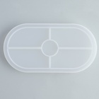 Подставка из гипса. Набор для создания поддона с поталью «Овал» - Фото 3