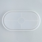 Подставка из гипса. Набор для создания поддона с поталью «Овал» - Фото 4