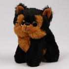 Мягкая игрушка "Собачка" черная - Фото 3