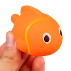 Резиновые игрушки для ванны Крошка Я «Рыбка клоун», 10 см, с пищалкой, в наборе 5 шт. - Фото 8