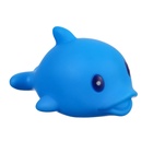 Резиновые игрушки для ванны Крошка Я «Поймай дельфина», 8 см, сачок, с пищалкой, в наборе 6 шт. - Фото 5