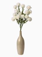 Цветы искусственные «Хризантема помпон», h=80 см, d=6 см, белые - Фото 6