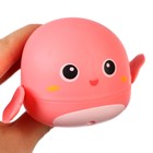 Заводная игрушка для ванны «Китенок», цвет розовый - фото 4135240