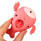 Заводная игрушка для ванны «Китенок», цвет розовый - фото 4135241