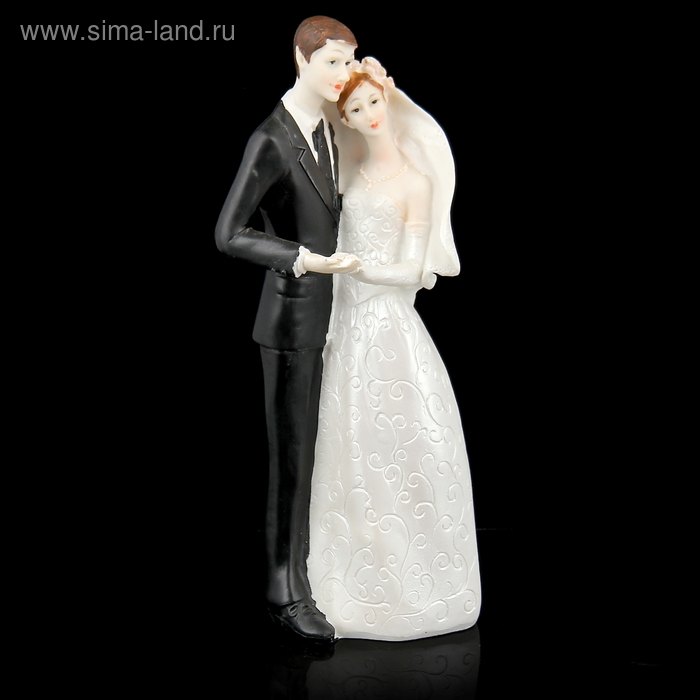 Сувенир полистоун "Жених и невеста-торжество" МИКС 16,3х6х4 см - Фото 1