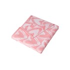 Полотенце махровое Hearts pink, размер 30х50 см, сердечки, розовый - Фото 6