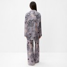 Пижама женская (рубашка и брюки) KAFTAN "Дракон", размер 48-50, серый 9928418 - фото 13889256