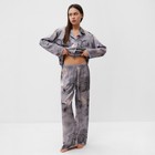 Пижама женская (рубашка и брюки) KAFTAN "Дракон", размер 48-50, серый 9928418 - фото 13889257